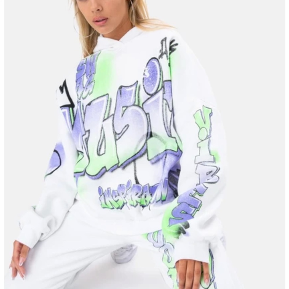 Adika Spray Paint Sweatshirt